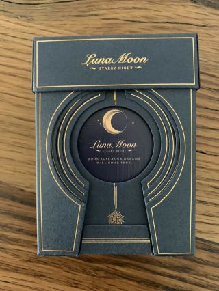 Violet Luna Moon - Playing Cards Deluxe Limited Edition - Opened