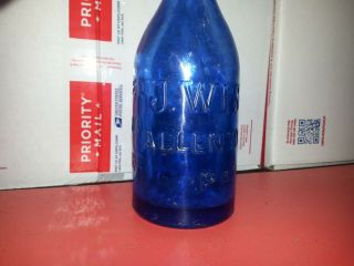 J Wise blob top bottle,  Allentown PA 2