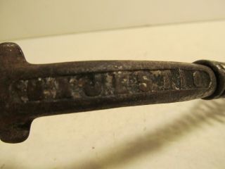 Vintage Cast Iron Majestic Wood Cook Stove Coil Handle Lid Lifter 3