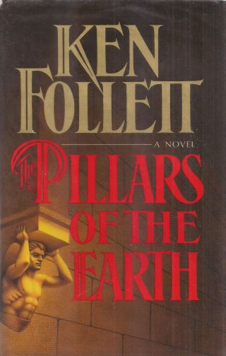 Ken Follett " The Pillars Of The Earth " Signed 1st Printing Of First Edition