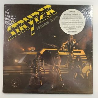 Stryper: Soldiers Under Command White Vinyl Lp 1985 Enigma M/m Ltd Ed Nos