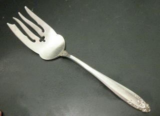 Prelude,  International,  Sterling Silver Large Serving Fork