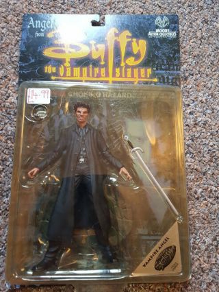 Buffy The Vampire Slayer Angel Figure 90s Moore Vampiric Face Exclusive