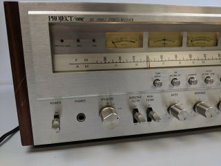 Vintage PROJECT ONE DC Series Stereo Receiver MARK 600 2x60 watts 2