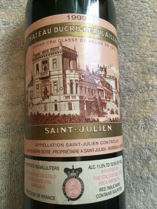 Chateau Ducru Beaucaillou Saint Julien