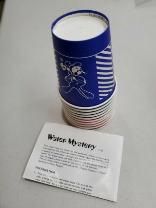 Tenyo ' s Water Mystery Magic Trick Vintage 2