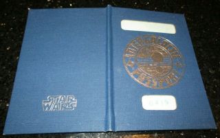 Star Wars,  Tesb Intergalactic Passport Stamped Numbered 
