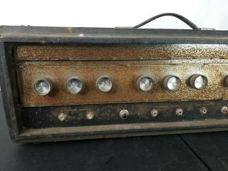 Vintage 1484 Sears Silvertone Twin Twelve Amplifier Retro Matching Cabinet 3