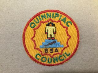 Quinnipiac Merged Council Old & Tough Cp Boy Scout Patch