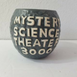 Mystery Science Theater 3000 Kickstarter Mug Mst3k Moon 3d Tiki Loball