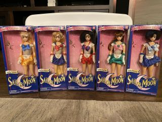 11” Sailor Moon Doll Set - Bandai 1990s