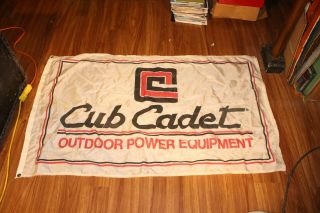 Vintage Cub Cadet Mowers Outdoor Equipment Flag Banner Sign Advertising Sign