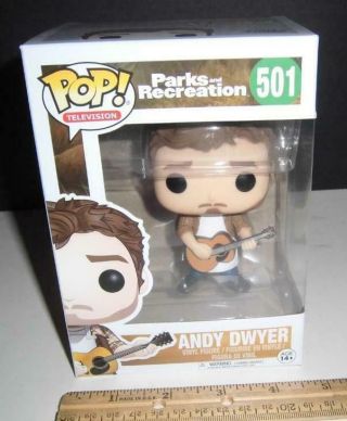 Funko Pop Parks Recreation Andy Dwyer - Vaulted 501 - Tv Series