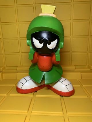 Marvin Martian Statue Looney Tunes Warner Brothers 1997 Collectible Figurin 12 "