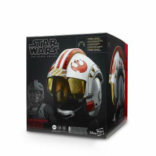 Star Wars Black Series Electronic Luke Skywalker X - Wing Pilot Helmet