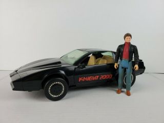 Kenner 1983 Vintage Knight Rider Knight 2000 Kitt Voice Car With Michael Knight