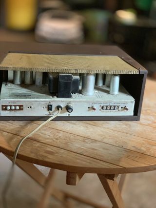 The Fisher Model KM - 60 Stereo FM Radio Vacuum Tube Tuner - Vintage 3