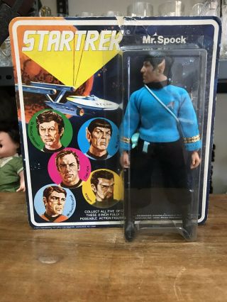 Mego Star Trek Vintage 1974 Mr Spock Figure,  Rare