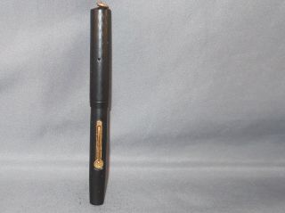 Waterman Vintage Ring Top Black Hard Rubber Fountain Pen - Flexible Medium