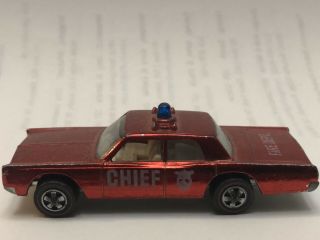 Hot Wheels Redline Fire Chief Cruiser (red)
