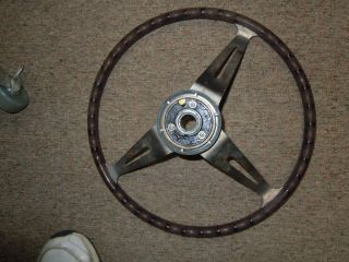 Vintage Nard STYLE i steering wheel from early 1960 ' S FOUND IN OLD GARAGE 2