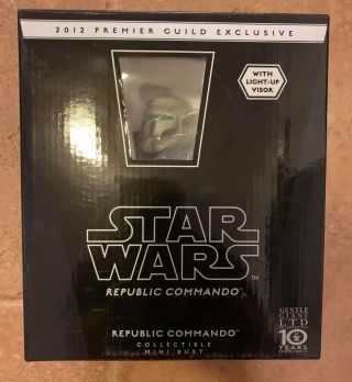 Gentle Giant Republic Commando Mini Bust Pgm Exclusive Star Wars Collectible