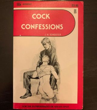 Cock Confessions His69567 Male Beefcake Gay Vintage Pulp Surey Books Jw Schooter