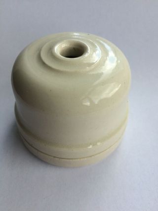 Antique Vintage Ceramic China Porcelain Ceiling Rose For Pendant Light Pull