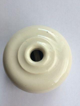 Antique Vintage Ceramic China Porcelain Ceiling Rose For Pendant Light Pull 2