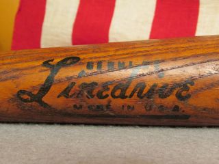 Vintage 1940s Linedrive Wood Baseball Bat Professional Enos Slaughter Type 34 "