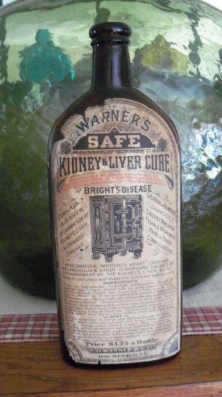 Labeled Warners Safe Cure Early Varient Rochester,  Ny