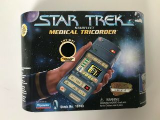 Star Trek / 1997 Playmates Starfleet Medical Tricorder -