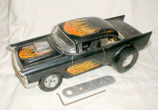 Vintage 1957 Chevy Testor Tether Car Gas Powered.  049 " Wen Mac Maybe Cox
