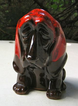 Bloodhound Sitting Bank