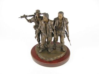 " Three Servicemen " Vietnam Veterans Memorial Fund Sculpture Frederick E.  Hart