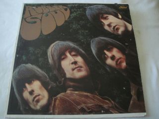 Rubber Soul The Beatles Vinyl Lp Album 1965 Capitol Records Mono