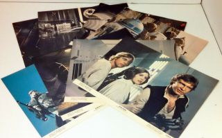 Star Wars 1977 Authentic Set Of 8 11x14 Lobby Cards Photos