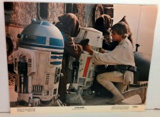 STAR WARS 1977 Authentic Set of 8 11x14 Lobby Cards PHOTOS 3