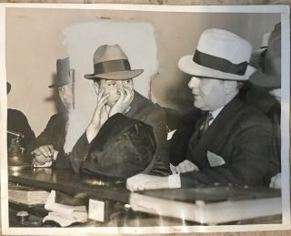 Press Photo Charles Lucky Luciano 1936