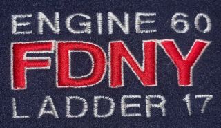 Fdny Nyc Fire Department York City Fleece Winter Hat Engine 60 Ladder 17