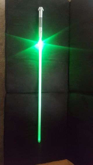 Custom Lightsaber Star Wars Inspired Luxeon Led Rebel Star Green Sound And Light