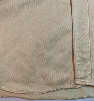Vintage WWII Military Uniform U.  S.  Army Long Sleeve Khaki Cotton Shirt Patches 2