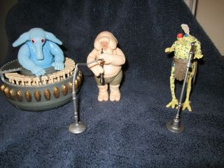 Vintage Star Wars Sy Snootles And The Max Rebo Band Complete