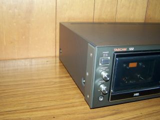 Vtg TASCAM 122 Professional 3 Head Cassette Tape Deck Recorder Japan 2