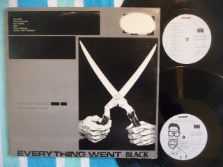 Black Flag Everything Went Black 2 - Lp Sst 1983 First Pressing Hardcore Punk