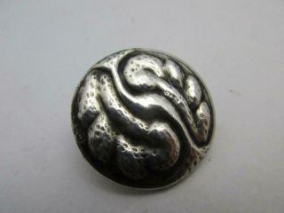 Art Nouveau Cymric Liberty &co Button Sterling Silver Antique Edwardian K289