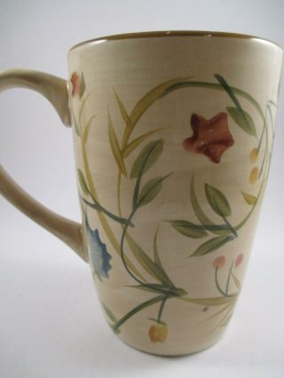 Target Home American Simplicity Mug,  Stoneware,  Floral Vines,  Coffee/Tea Mug 3