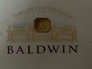 Baldwin Polished Brass Hostess Set 4 Napkin Rings,  2 Candle Holders/Candlesticks 3
