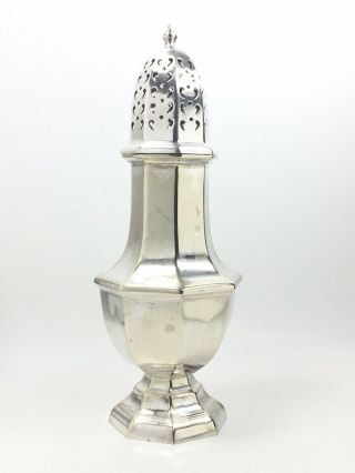 Antique Muffineer Sugar Shaker Castor Epns Silverplate By Ace Of Spades
