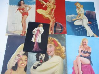 Pin Up Models Calendar Girls Sexy Cheesecake Prints Vintage Cute 1950s